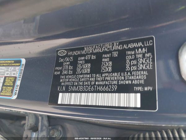2026 HYUNDAI TUCSON SEL