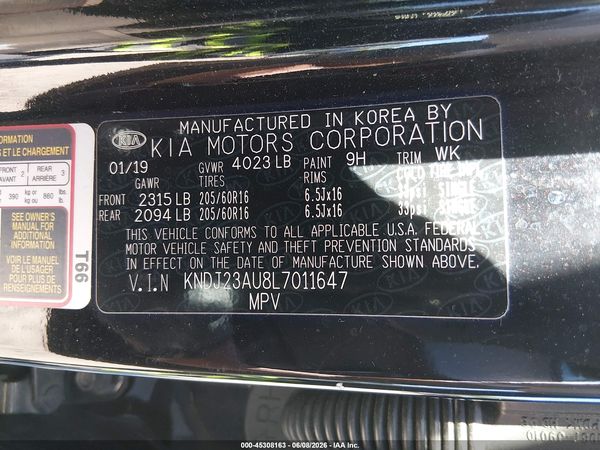 2020 KIA SOUL S