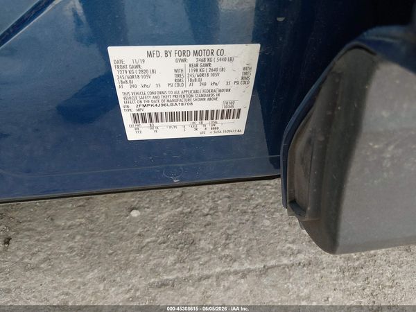 2020 FORD EDGE SEL