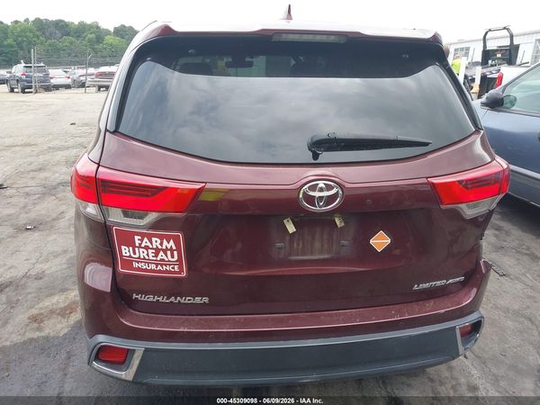 2019 TOYOTA HIGHLANDER LIMITED PLATINUM