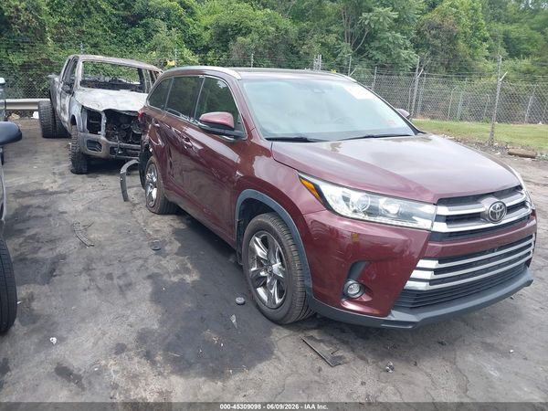 2019 TOYOTA HIGHLANDER LIMITED PLATINUM