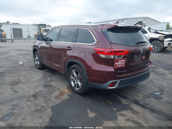 2019 TOYOTA HIGHLANDER LIMITED PLATINUM