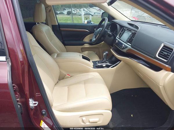 2019 TOYOTA HIGHLANDER LIMITED PLATINUM