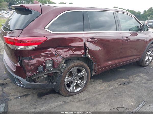 2019 TOYOTA HIGHLANDER LIMITED PLATINUM
