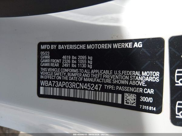 2024 BMW 430I XDRIVE