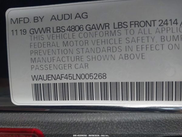 2020 AUDI A4