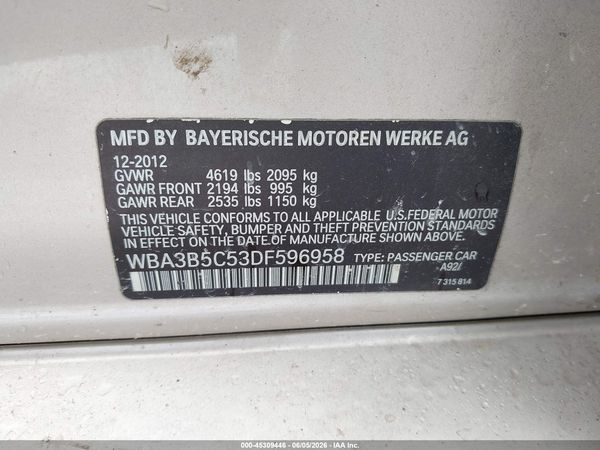 2013 BMW 328I XDRIVE