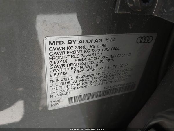 2025 AUDI Q3