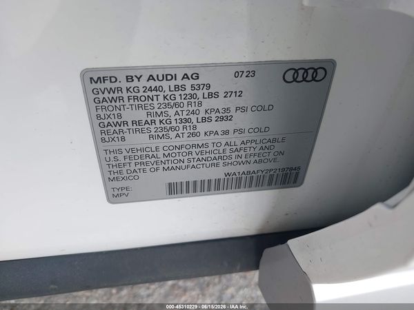 2023 AUDI Q5