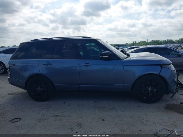 2019 LAND ROVER RANGE ROVER 3.0L V6 SUPERCHARGED HSE