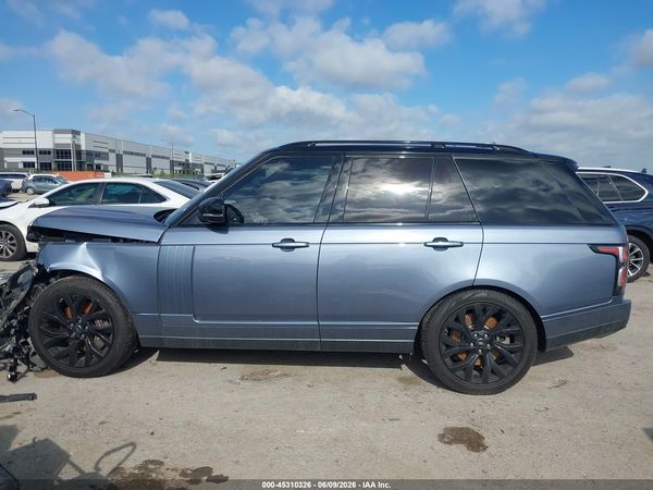 2019 LAND ROVER RANGE ROVER 3.0L V6 SUPERCHARGED HSE