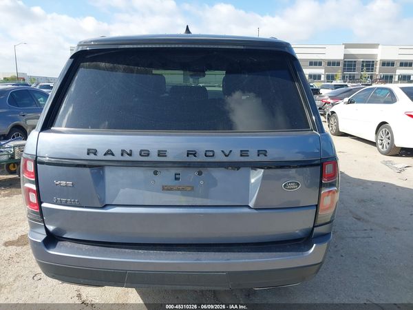 2019 LAND ROVER RANGE ROVER 3.0L V6 SUPERCHARGED HSE