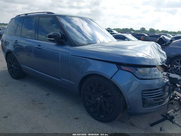 2019 LAND ROVER RANGE ROVER 3.0L V6 SUPERCHARGED HSE