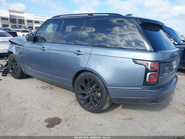 2019 LAND ROVER RANGE ROVER 3.0L V6 SUPERCHARGED HSE