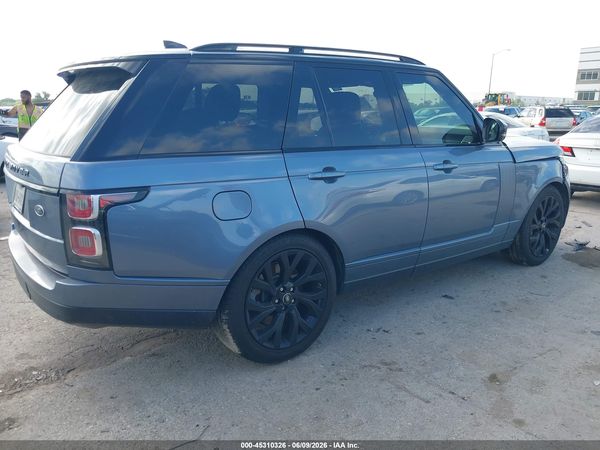 2019 LAND ROVER RANGE ROVER 3.0L V6 SUPERCHARGED HSE