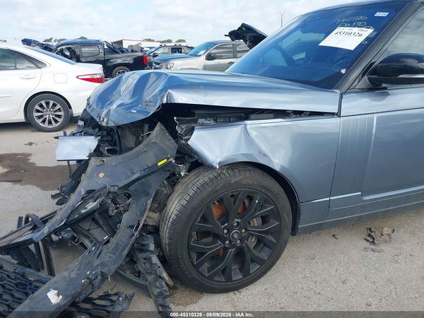 2019 LAND ROVER RANGE ROVER 3.0L V6 SUPERCHARGED HSE