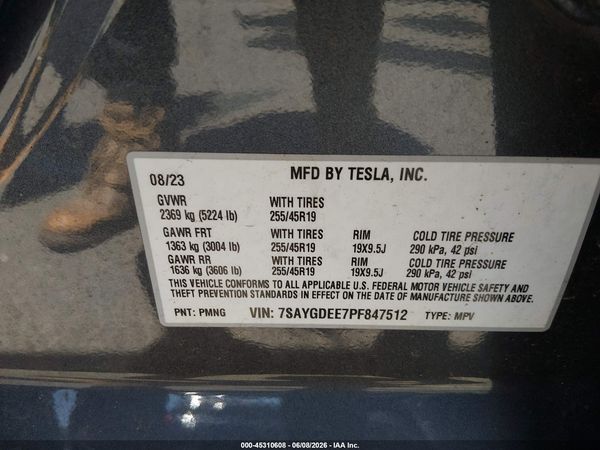 2023 TESLA MODEL Y