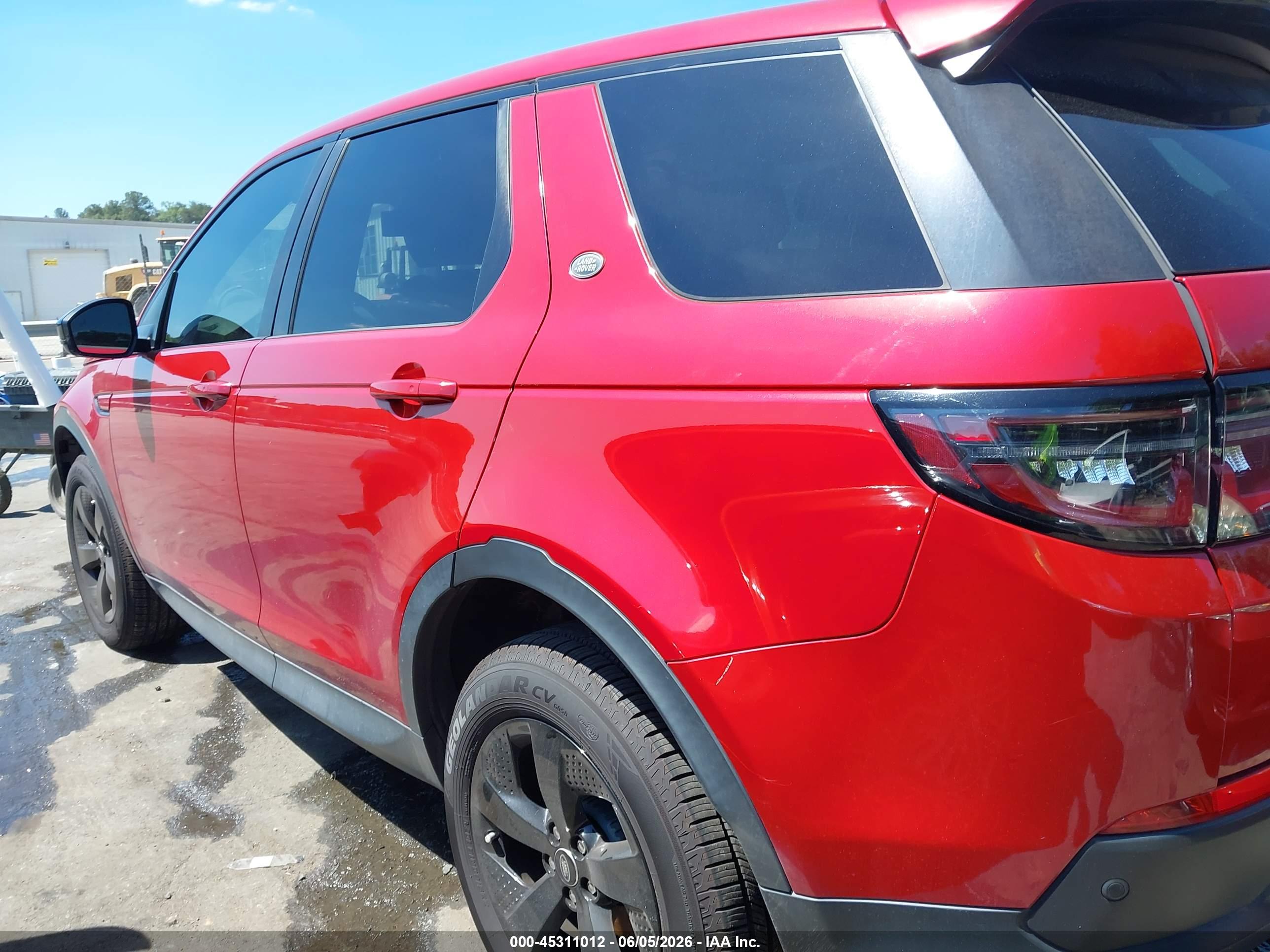 2020 LAND ROVER DISCOVERY SPORT STANDARD