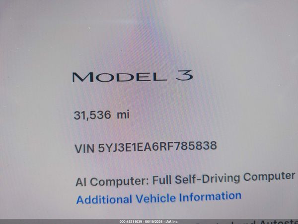 2024 TESLA MODEL 3