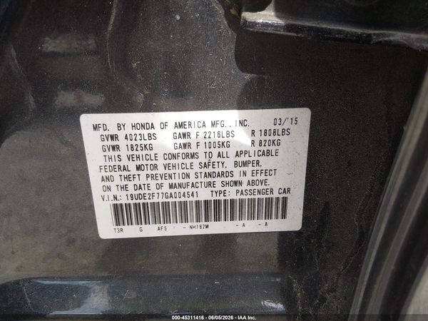 2016 ACURA ILX