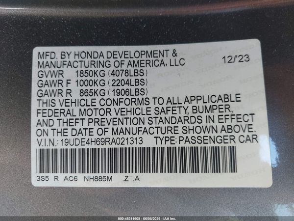 2024 ACURA INTEGRA A-SPEC TECHNOLOGY