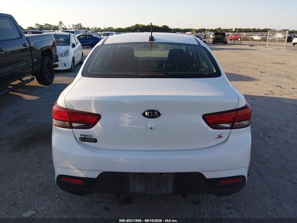 2020 KIA RIO S
