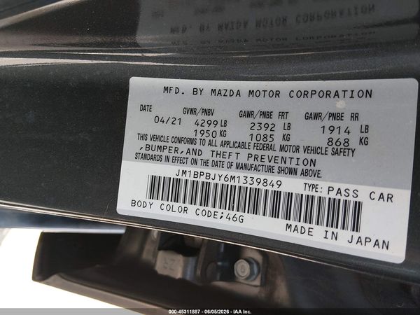 2021 MAZDA MAZDA3 2.5 TURBO