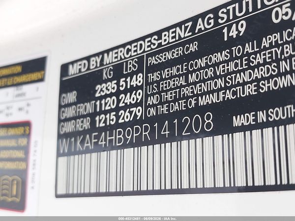 2023 MERCEDES-BENZ C 300 4MATIC