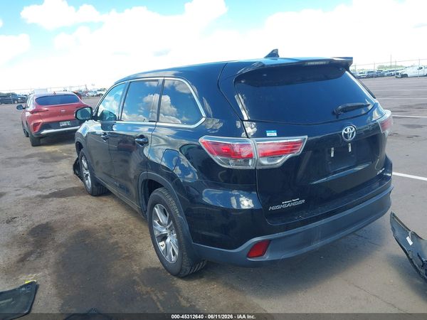 2016 TOYOTA HIGHLANDER LE PLUS V6