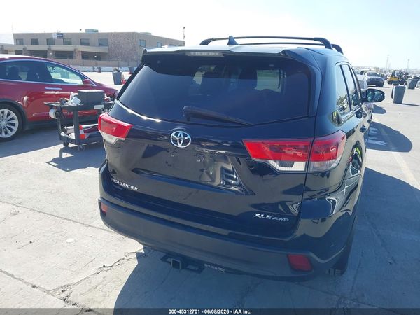2019 TOYOTA HIGHLANDER XLE