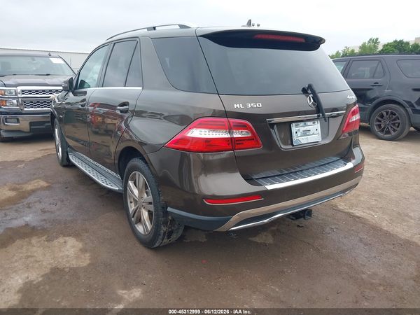 2012 MERCEDES-BENZ ML 350 4MATIC