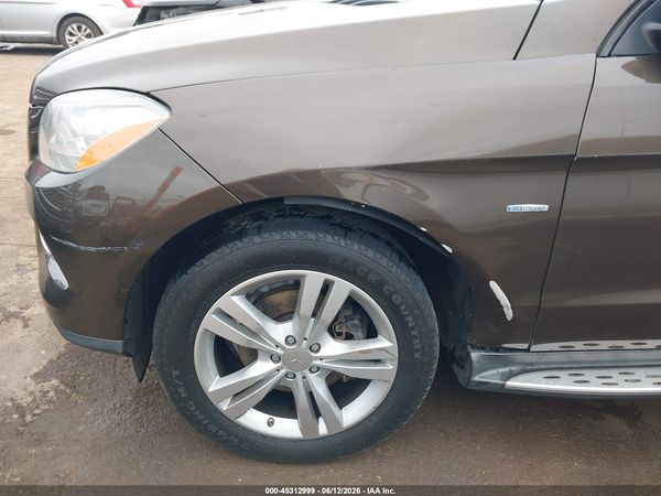 2012 MERCEDES-BENZ ML 350 4MATIC