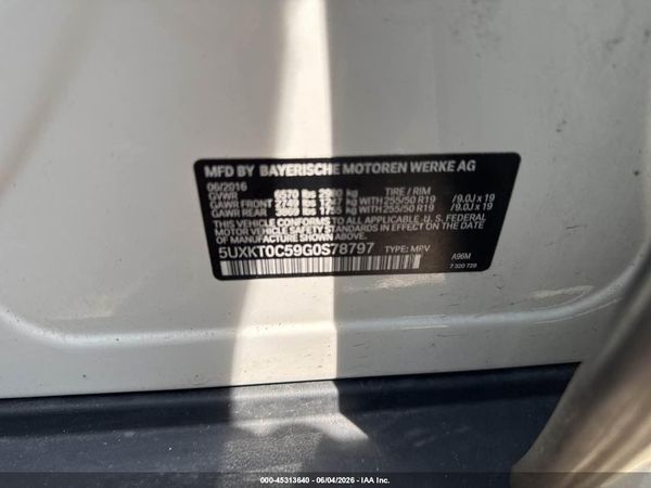 2016 BMW X5 EDRIVE XDRIVE40E