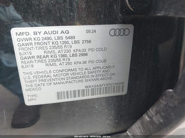 2024 AUDI Q5