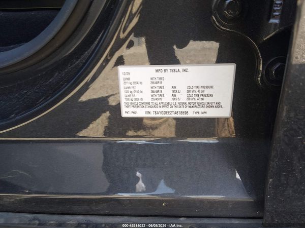 2026 TESLA MODEL Y