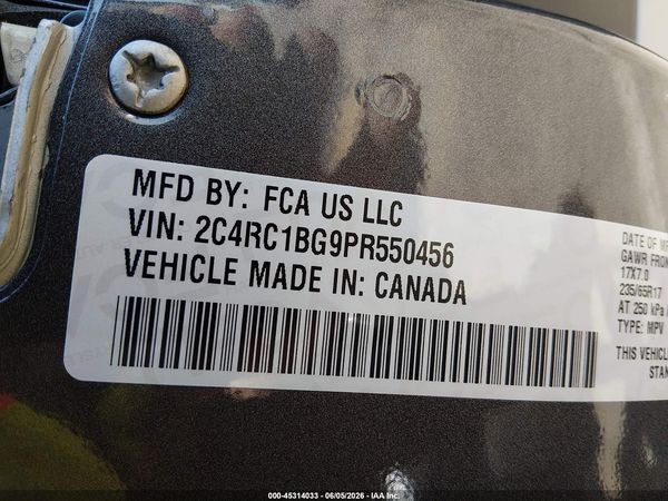 2023 CHRYSLER PACIFICA TOURING L