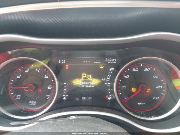 2016 DODGE CHARGER SXT