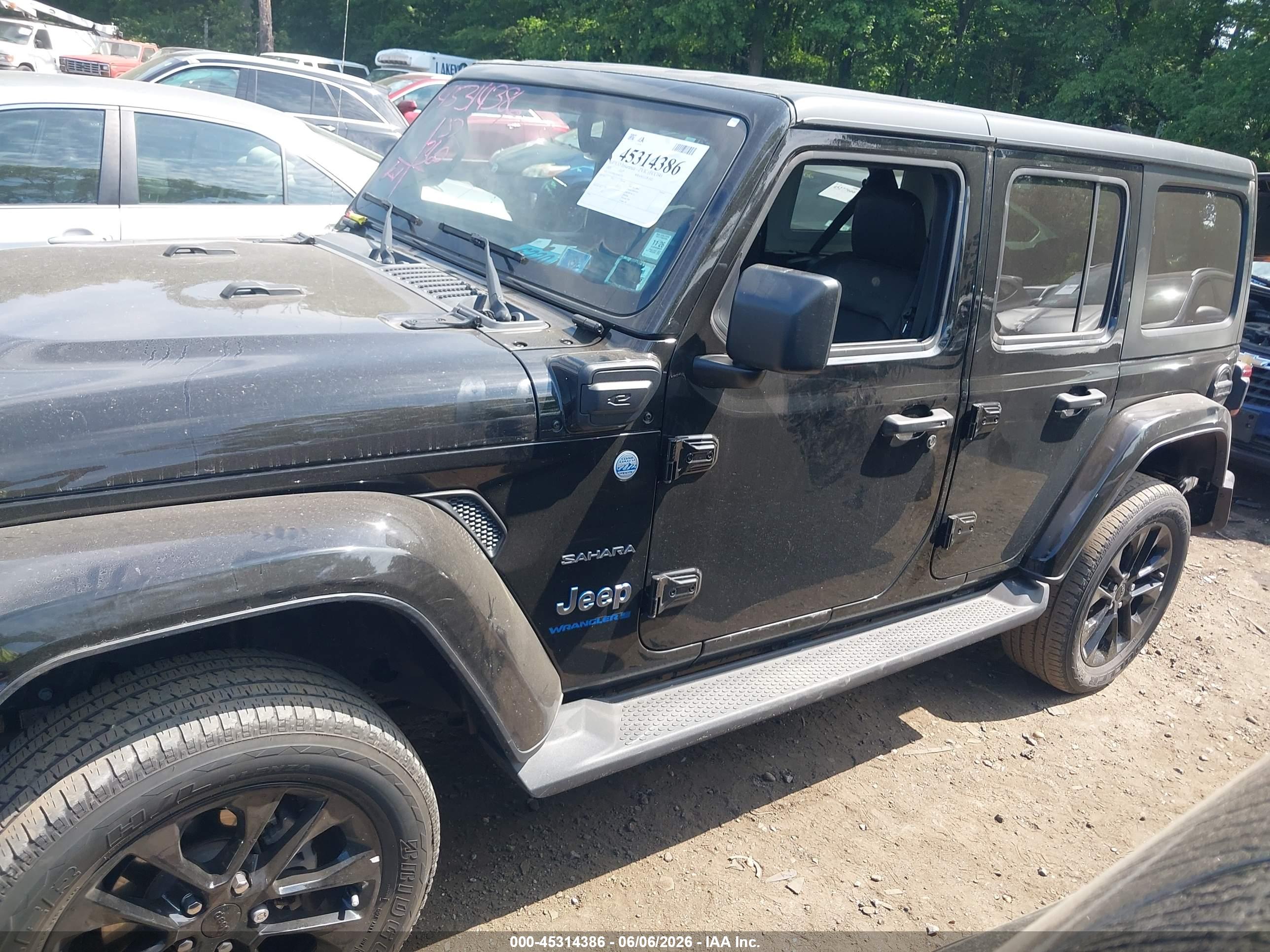 2023 JEEP WRANGLER 4XE SAHARA 4X4