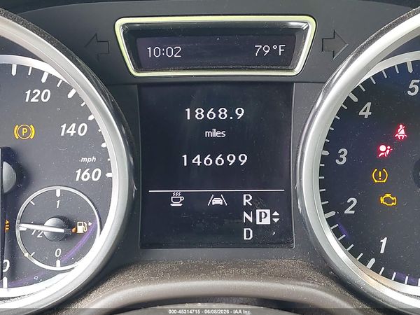 2012 MERCEDES-BENZ ML 350 4MATIC