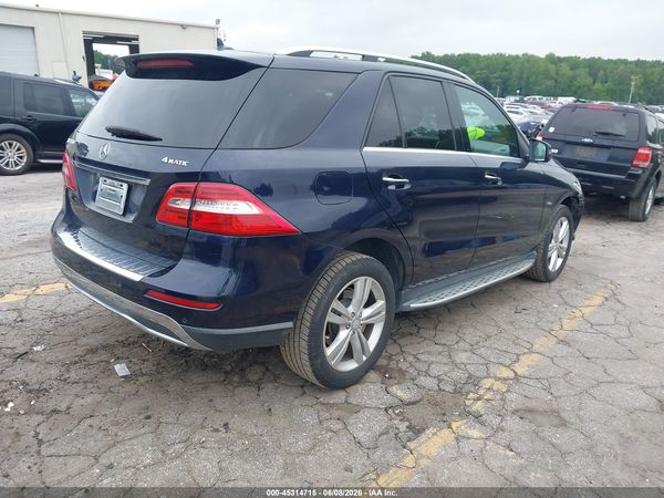 2012 MERCEDES-BENZ ML 350 4MATIC