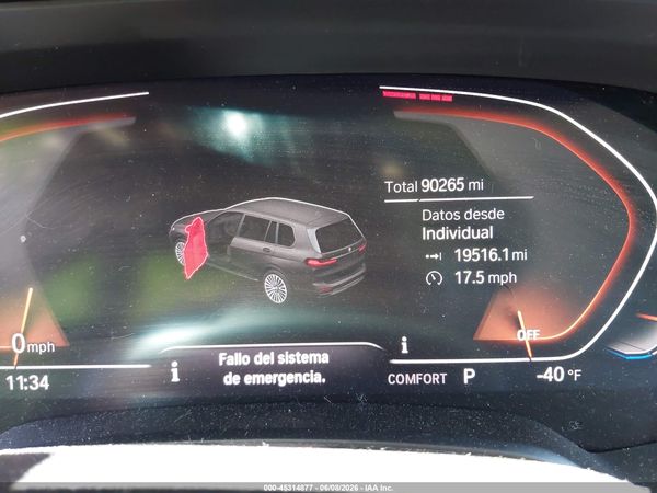 2020 BMW X7 XDRIVE40I
