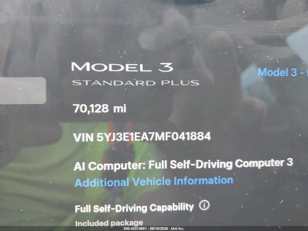 2021 TESLA MODEL 3