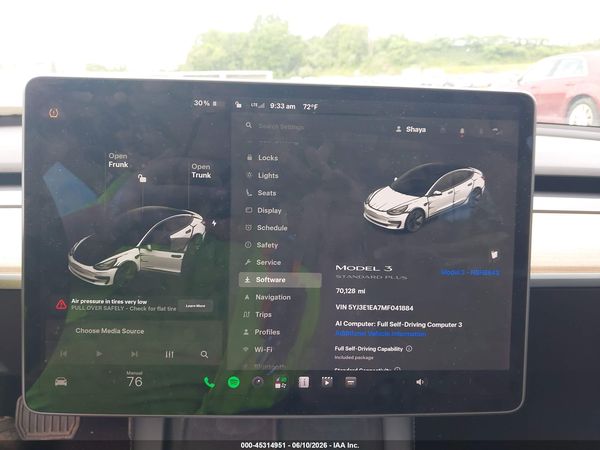 2021 TESLA MODEL 3