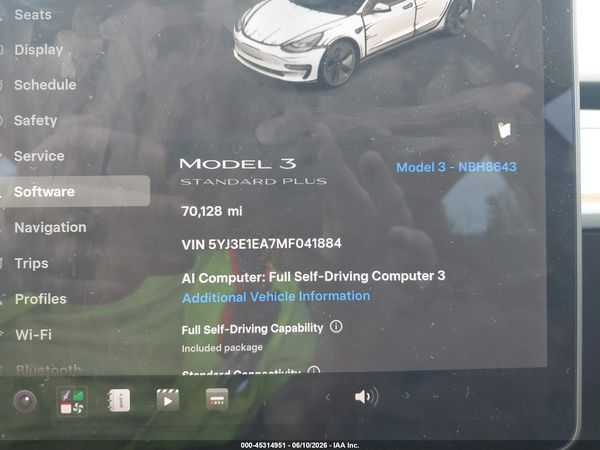 2021 TESLA MODEL 3