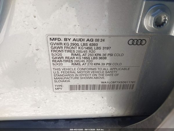 2025 AUDI Q7