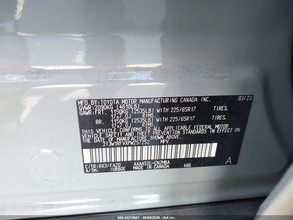 2023 TOYOTA RAV4 XLE