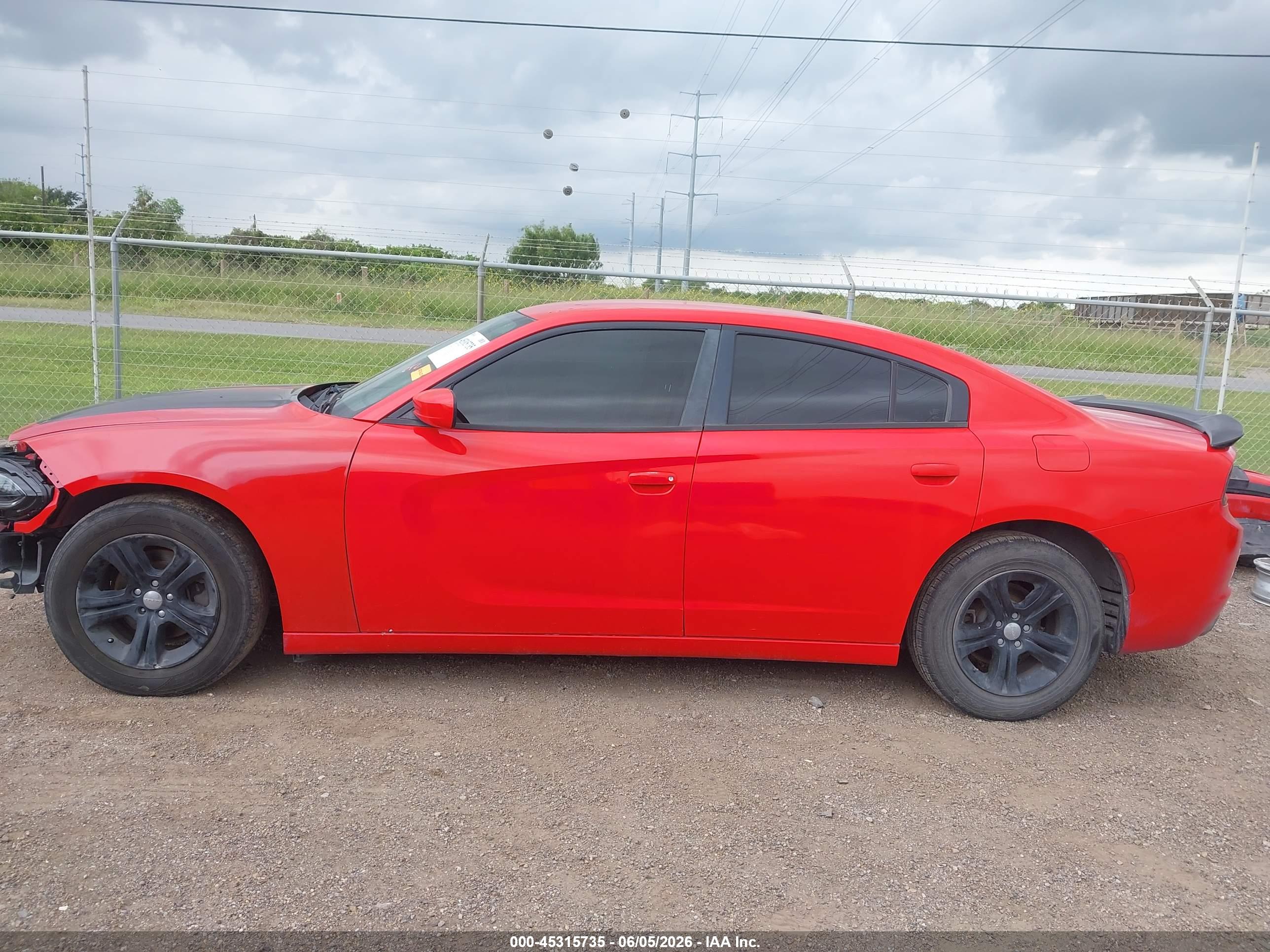 2018 DODGE CHARGER SXT RWD