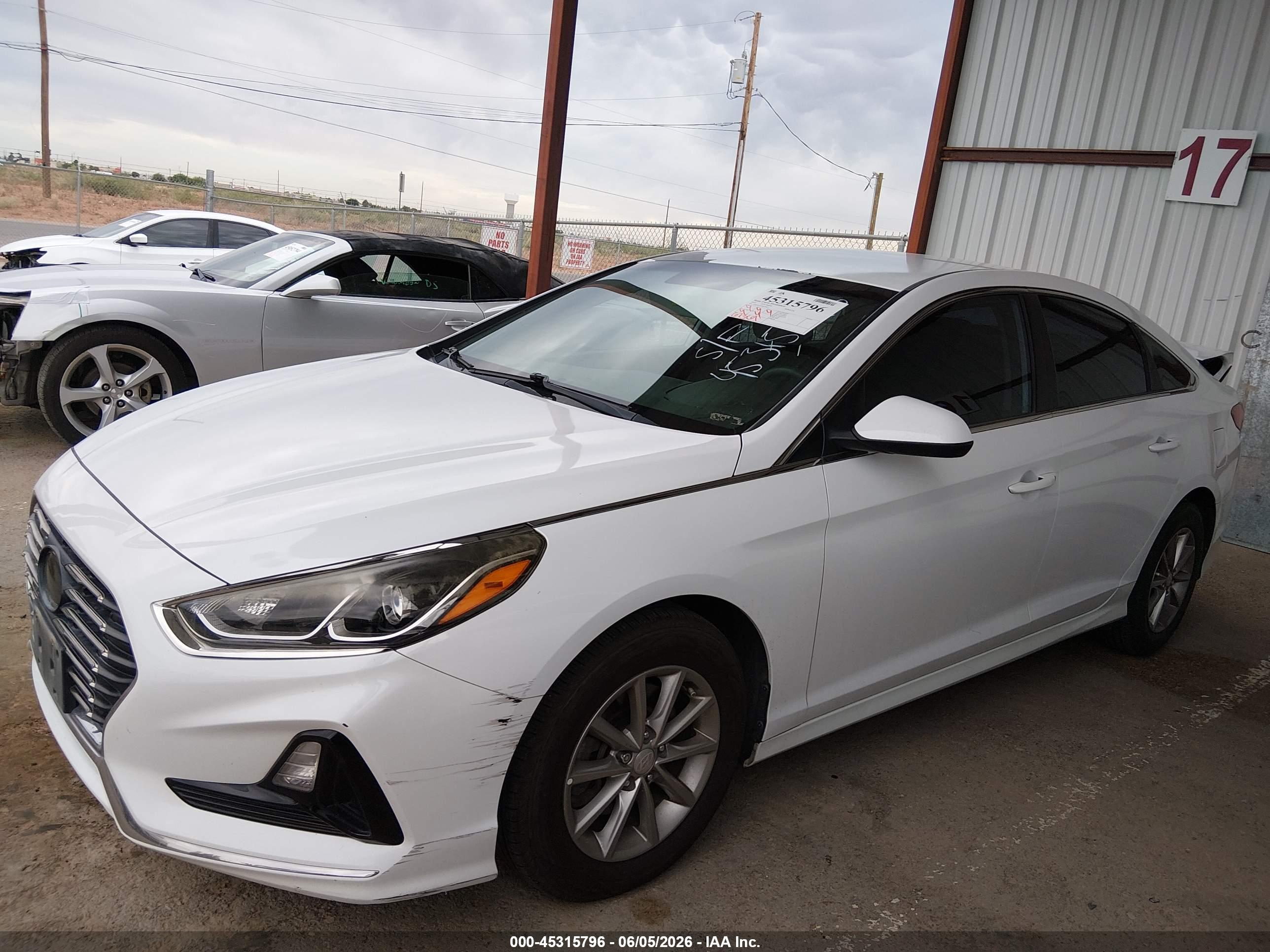 2018 HYUNDAI SONATA SE, Eco