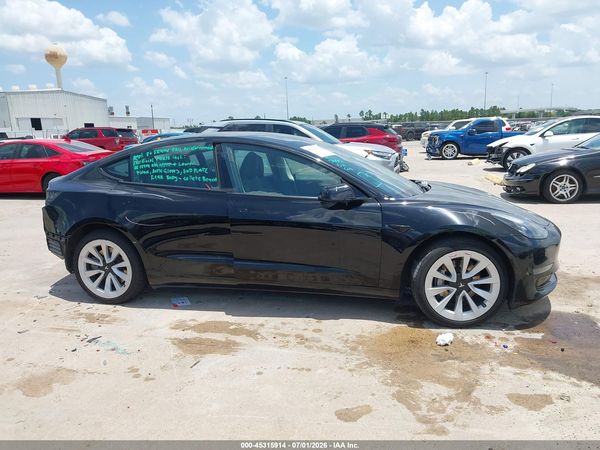 2023 TESLA MODEL 3 REAR-WHEEL DRIVE