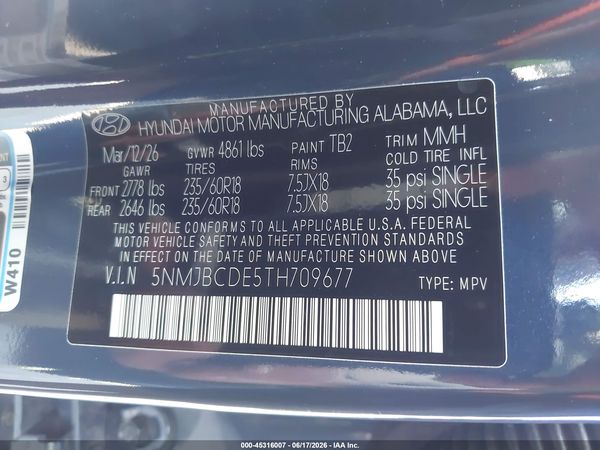 2026 HYUNDAI TUCSON SEL
